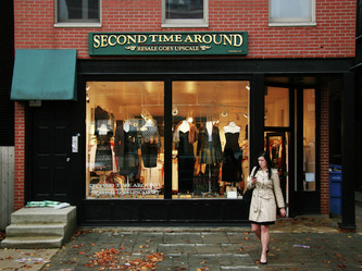 Image of Wooden Signs Milwaukee, WI, Second Time Around Sign Chicago